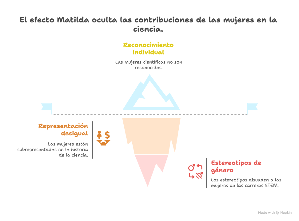 Infografía del Efecto Matilda 